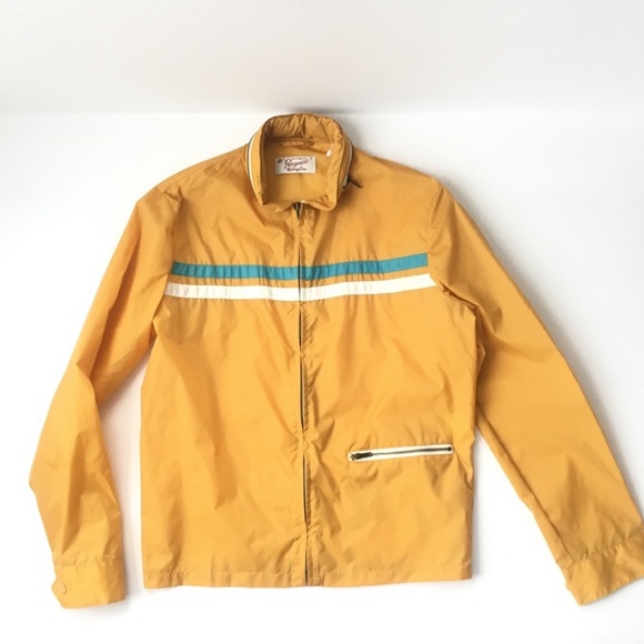 Original Penguin Other - Penguin 90s / Y2K Yellow Rain Jacket S